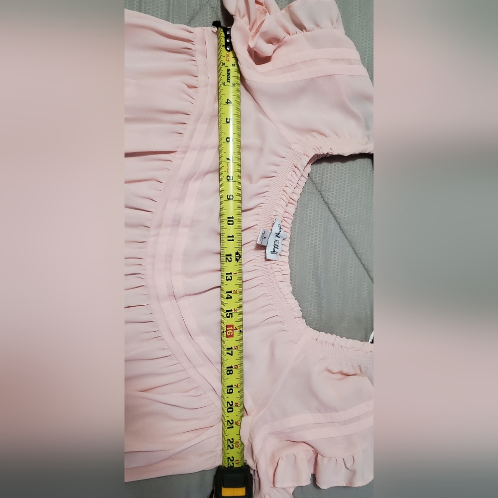 Joseph Ribkoff Light Pink Top Size Large - Picture 9 of 9